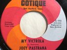 * JOEY PASTRANA My Victrola BOOGALOO LATIN SOUL DANCER DRUMS Cotique 45 HEAR