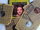 JUDY GARLAND 78 RPM JUDY AT THE PALACE 4 record box set INCL/Over the rainbow EX