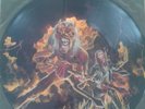 IRON MAIDEN HALLOWED BE THY NAME (LIVE) RARE 12 INCH PICTURE DISC. NEVER PLAYED