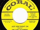 COPS 'N ROBBERS - Coral 62462- Just Keep Right On - '65 BRITISH INVASION DJ VG++