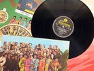 The Beatles SGT PEPPER rare first-pressing LP with wide-spine cover-- SUPERB