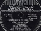 78 RPM RARE HOT 30s JAZZ BY FRED ASTAIRE BRUNS. 7718 MUS SEE / VG++VG+++