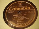 JAZZ FREDDY MARTIN ORCH Goodbye to Love COLUMBIA 2703