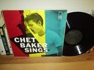 RARE Chet Baker Sings- 1958 World Pacific PJ 1222 DG Jazz Lp VG+
