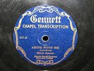 GENNETT 517 CHAPEL TRANSCRIPTION RECORD-MIXED QUARTET-RARE LABEL