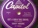 SHORTY MUGGINS Got A Great Big Shovel CAPITOL Blues R&B Sammy Davis Jr RARE Hear