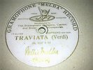 NELLIE MELBA TRAVIATA AH FORS E LUI GRAMOPHONE MELBA RECORD 053108