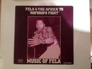 FELA KUTI & AFRICA 70 ROFOROFO FIGHT b/w GO SLOW LP VG+ Editions Makossa Label