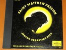 BARYLLI WESTMINSTER WAL 401 BACH ST. MATTHEW PASSION SCHERCHEN 4LPS BEAUTIFUL NM