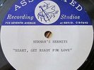 Rare PETER NOONE HERMAN'S HERMITS Heart, Get Ready For Love TEST PRESS Acetate