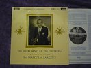 THE INSTRUMENTS OF THE ORCHESTRA   SIR MALCOLM SARGENT  SXL