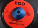 RARE 45 - BROTHERS OF SOUL HURRY. DON'T LINGER NORTHERN SOUL Listen