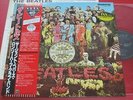THE BEATLES Sgt. Pepper's ... JAPAN EAS-70137 MONO RED VINYL LP OBI