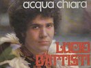 DISCO VINILE 45'' - LUCIO BATTISTI  - ACQUA AZZURRA, ACQUA CHIARA- DIECI RAGAZZE