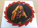 METALLICA: Interview Sawblade Shaped Picture Disc rare RED RIM