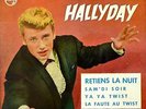 Johnny Hallyday Retiens la nuit - red vinyl - Ed. Spain - Ep
