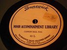 JAZZ BRUNSWICK MOOD ACCOMPANIMENT #43 Cannonball Rag BEN BERNIE ORCH