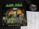 OVERKILL - Under the Influence LP 1988 , Megaforce POWER / THRASH METAL