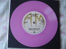 SEX PISTOLS PUNK RARE GOD SAVE THE QUEEN PINK VINYL