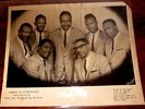 1956 SWAN SILVERTONES--GROUP PHOTO // RARE VEE JAY RECORDS 8x10 PROMO PHOTO