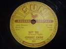 Johnny Cash SUN 78 321 Country Rockabilly Rare Katy Too I Forgot To Remember VG