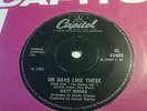 MATT MONRO from 'THE ITALIAN JOB' - ON DAYS LIKE THESE - Capitol 1969 - *VG/EX*