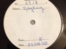 Aztec Camera - Mattress Of Wire - Postcard Label Test Pressing - 1981 Twee.  C86