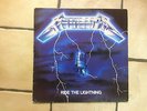 Metallica Ride The Lightning LP Vinyl Original rar saxon exodus venom patch