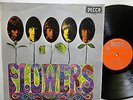THE ROLLING STONES- FLOWERS- SPANISH LP 1975-ORANGE LABEL- EX/EX.