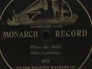 78 RPM RARE SILAS LEACHMAN MONARCH 801 MUST SEE / VG++VG+++