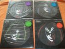Kiss Set 4 x 12” Picture Disc LP`s  Solo Album Russia Vers.