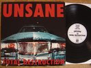 UNSANE - TOTAL DESTRUCTION LP Orig Melvins Nirvana Mudhoney AmRep Cows Jesus Liz