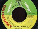 Pablo Roots - Reggae Mr. Operator JA orig Lightning 7