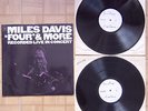 TEST PRESSING Miles Davis FOUR & MORE - 1966 UK MONO set of two one sided LP NM