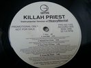 KILLAH PRIEST - HEAVY MENTAL 2 X LP PROM0 WHITE LABEL