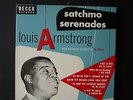 SATCHMO SERENADES Louis Armstrong JAZZ BeBop 45 rpm JUKEBOX  4 RECORD  Box