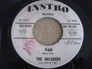 RARE ROCKABILLY 45 THE INVADERS - PAM - INSTRO DJ VG++