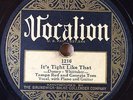 Blues 78 TAMPA RED & GEORGIA TOM It's Tight Like That on Vocalion #1216 V