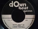 CORNELL CAMPBELL - NATTY DON'T GO -  STUDIO ONE ROOTS