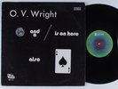 O.V. WRIGHT A Nickel & A Nail & Ace of Spades BACKBEAT LP
