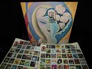 RARE STICKER '70 ORIG  DEREK + DOMINOS = LAYLA = ERIC CLAPTON & DUANE ALLMAN 2LP