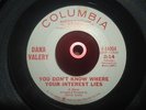 Northern Soul 45 Dana Valery DJ You Don't Know Where Your Interest Lies VG+ MP3