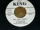 R&B/ ROCK-A-BILLY /MOD 45 AL HENDERSON 