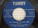MONORAYS My Guardian Angel Rare Orig '59 US Doo Wop R&B 45 TAMMY 1005