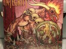 INTEGRITY HUMANITY IS THE DEVIL ORIGINAL 1995 RED VINYL 10