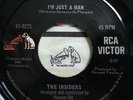 * INSIDERS I'm Just a Man/Better Off RARE NORTHERN DEEP SOUL 45 RCA Issue HEAR