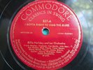 Vocal Jazz 78 : Billie Holiday and her Orchestra   Yesterdays   Commodore 527