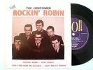 THE HENCHMEN - ROCKIN' ROBIN -  RARE AUSTRALIA EP 1966 EX  GO LABEL