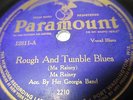 78 RPM RECORD PARAMOUNT 12311 MA RAINEY