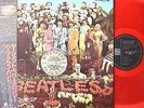 BEATLES SGT PEPPERS LONELY HEARTS CLUB BAND JAPAN MONO ISSUE RED WAX LP OBI MINT